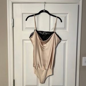 Victoria’s Secret satin Cami bodysuit NWOT
